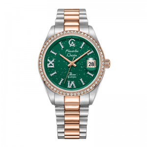 Alexandre Christie AC 5015 Silver Rosegold Green LDBTRGN